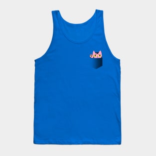 Alien Pocket Cat Pop art (mareescatharsis original) Tank Top